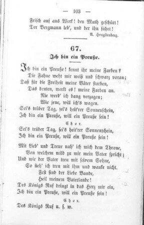 67. Ich bin ein Preuße.