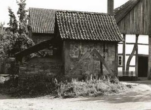 Wörderfeld. Bauernhof. Backhaus
