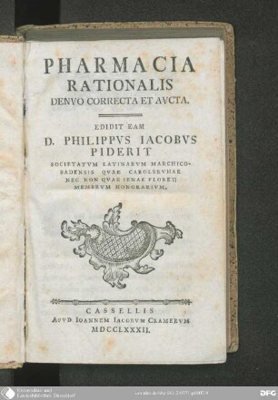 Pharmacia Rationalis