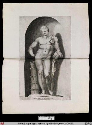 Statue des Antinous.