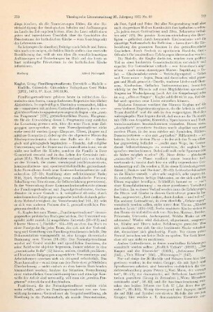 779-781 [Rezension] Kugler, Georg, Familiengottesdienste