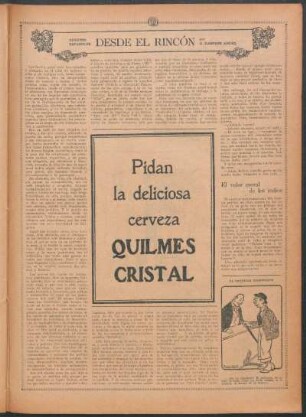 Desde el rincón : Cuentos españoles