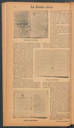 La libreta cívica