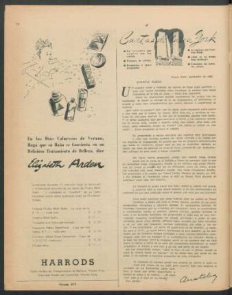 Cartas de Nueva York