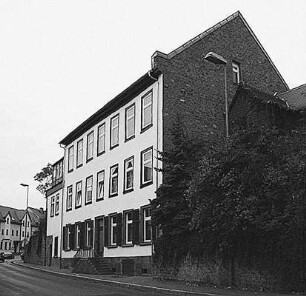 Ehemaliges Gasthaus ''Goldener Hirsch'' (Wohnhaus, Fachwerk); Gelnhausen, Berliner Straße 4
