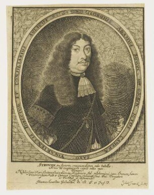 Bildnis des Georgius Adamus Struve