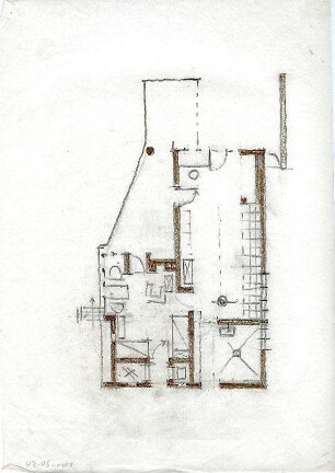 Rosenbauer, Gregor; Kressbronn; Atelier Müller-Oerlinghausen - Ateliergebäude (Grundriss)