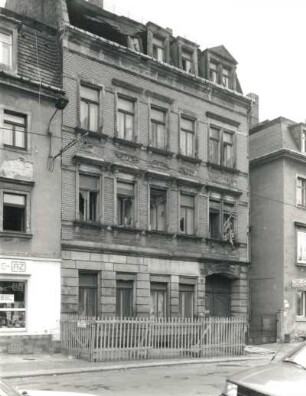 Dresden-Pieschen, Torgauer Straße 34. Wohnhaus (um 1900). Straßenansicht