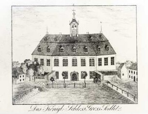 Das königliche Schloss Gross-Sedlitz