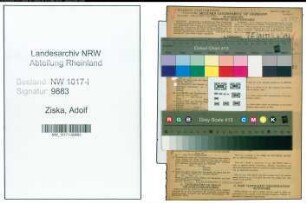 Entnazifizierung Adolf Ziska , geb. 05.02.1895 (Vorarbeiter)