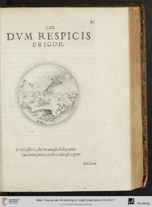 LXX. Dvm respicis erigor
