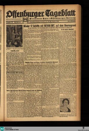 Offenburger Tageblatt, Samstag+Sonntag