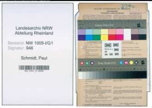 Entnazifizierung Paul Schmidt , geb. 26.12.1896 (Polizist)