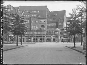Blick auf die Geßnerhäuser in der Bismarckstraße