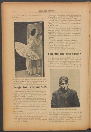A diez y siete años y medio de presidio