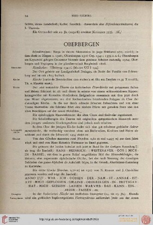⟦Oberbergen⟧