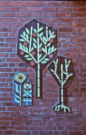 Schule: Wandmosaik (Karl Gieth)