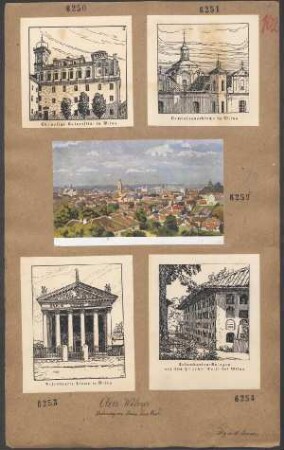 Wilna. - farbige Postkarte