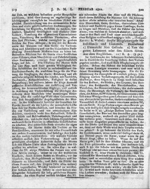 Zeitz: b. Webel: Swifts Klugheitsregeln für Befehlende und Dienende. Enthaltend 1) Unterricht fürs Gesinde. 2) Von der guten Lebensart oder den feinen Sitten. Aus dem Englischen. 117 S. 8.