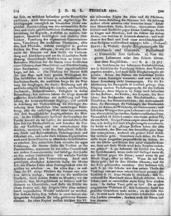 Zeitz: b. Webel: Swifts Klugheitsregeln für Befehlende und Dienende. Enthaltend 1) Unterricht fürs Gesinde. 2) Von der guten Lebensart oder den feinen Sitten. Aus dem Englischen. 117 S. 8.