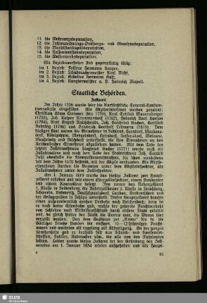 Staatliche Behörden