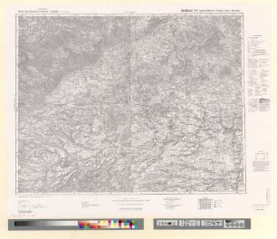 Karte des Deutschen Reiches : Großblatt ; [Sachsen], 114. Teplitz, Schönau, Aussig, Saaz, Raudnitz