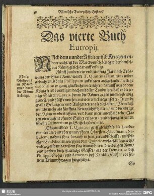 Das vierte Buch Eutropij