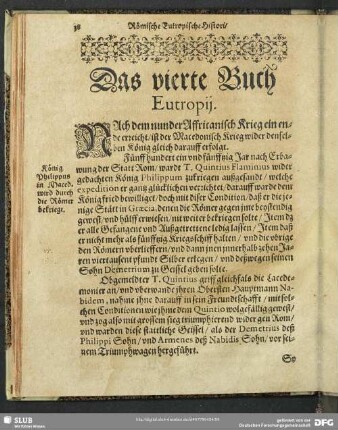 Das vierte Buch Eutropij