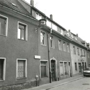 Oederan, Enge Gasse 18. Wohnhaus. Straßenansicht