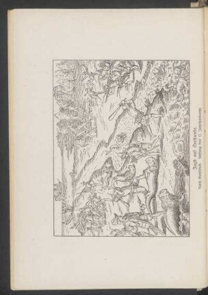 Jagd auf Seehunde. - [Illustration] : Nach Gottfried. Anfang des 17. Jahrhunderts.