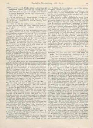 524-525 [Rezension] Bernoulli, Carl Albrecht, Das Konzil von Nicäa