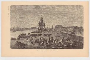 Fig. 391: Hafen von Rochefort im vorigen Jahrhundert