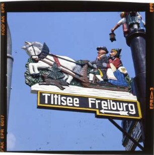 Wegweiser in Lenzkirch