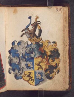 Gouache: Wappen