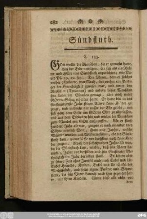 Sündfluth.