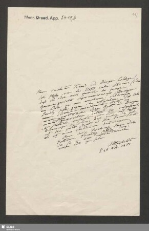 Nr. 6: Potsdam, 26.11.1851
