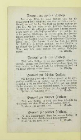 Vorwort zur neunten Auflage