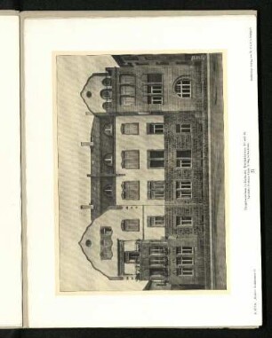 Doppelwohnhaus in Karlsruhe, Eisenlohrstraße 33 und 35. Außenansicht.