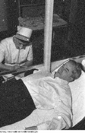 Blutspendedienst, Februar 1956
