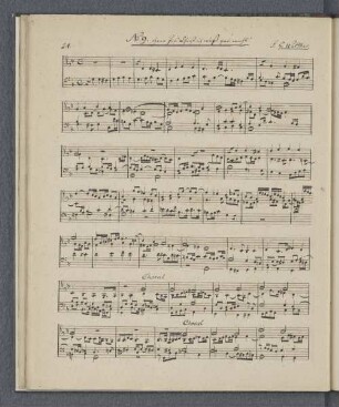 No. 9 J.G. Walther: Herr Jesu Christ, ich weiß gar wohl