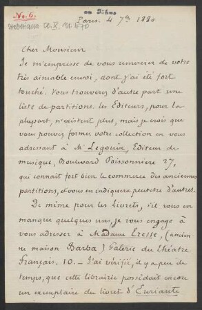 Brief an Friedrich Wilhelm Jähns : 04.09.1880