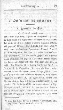 14) Oeffentliche Belustigungen.