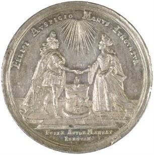 Kurfürst Friedrich August I. - Vermählung des Kurprinzen Friedrich August mit Maria Josepha