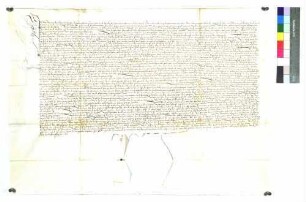 Heiratsbrief Georgs von Ehingen und Appolonia Schad von Mittelbiberach