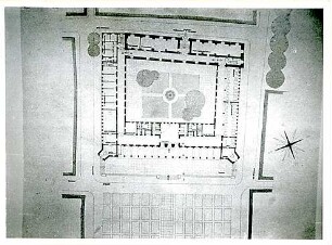 Grund, Peter; Bromberg, General - v. - Kluge - Platz; Rathaus und Platzanlage - Grundriss