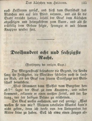 Dreihundert acht und sechzigste Nacht