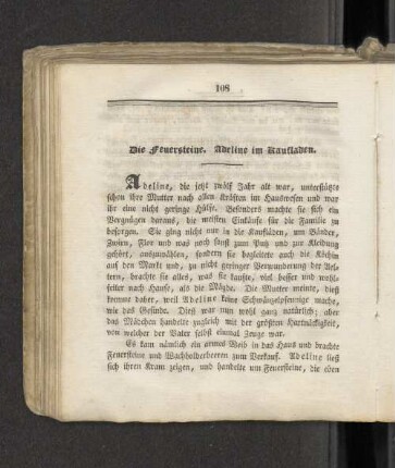 Die Feuersteine. Adeline im Kaufladen.
