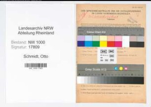 Entnazifizierung Otto Schmidt, geb. 05.04.1904 (Kaufm.Angest.)