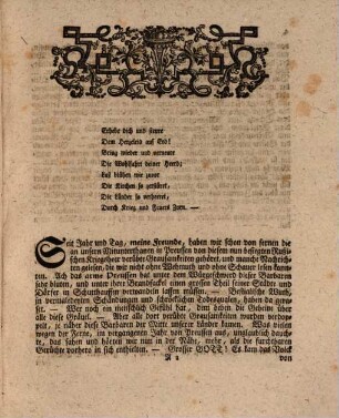 Adolph Dieterich Ortmanns, Inspectors zu Belitz, Sieges-Predigt wegen der Schlacht bey Zorndorf gehalten über Jesaia, 26 v. 1.2. in der Kirche zu Belitz