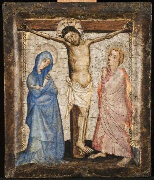 Kruzifixus mit Maria und Johannes